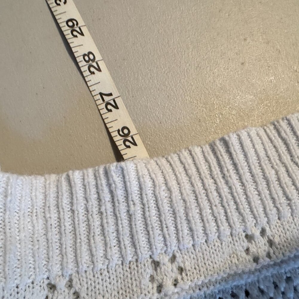 Torrid - Cardigan White Eyelet - White - 2x - Picture 7 of 7